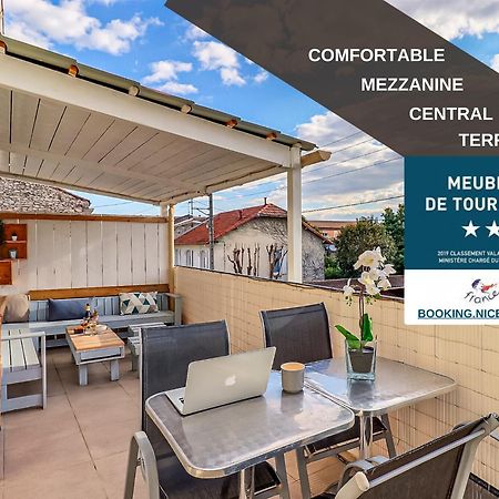 Appart Cosy Terrasse Gare De Nimes Lägenhet Exteriör bild